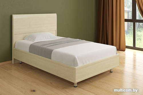 Кровать Лером Камелия КР-2701-БД 120x200 (дуб беленый)