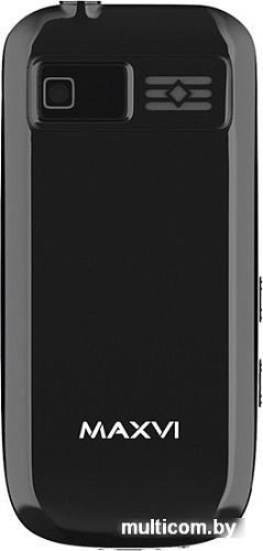 Кнопочный телефон Maxvi B6ds (черный)