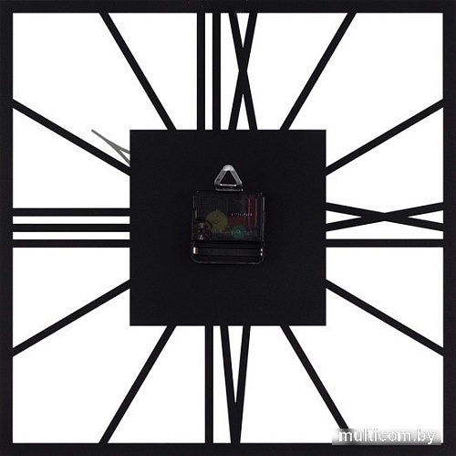 Настенные часы Рубин Рим 2 3532-004 (черный)