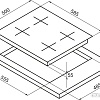Варочная панель Korting HG 630 CTX PRO