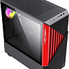 Корпус GameMax Contac COC BR (черный/красный)