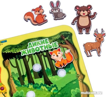 Сортер WoodLand Toys Какая разница? Домашние и дикие животные 117205