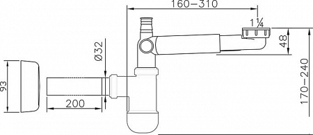 Сифон Ravak X01612