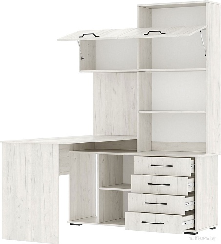 Стол Памир ПКС-11 левый (крафт белый)