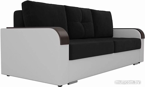 Диван Лига диванов Мейсон 102138 (черный/белый)