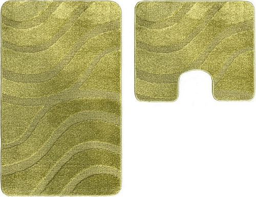 Набор ковриков Maximus Symphony 2587 (50x80/40x50, хаки)