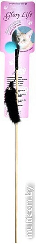Игрушка для кошек Glory Life Норковый хвостик на веревке 146026