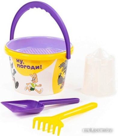 Набор игрушек для песочницы Полесье Ну, погоди! №4 83241