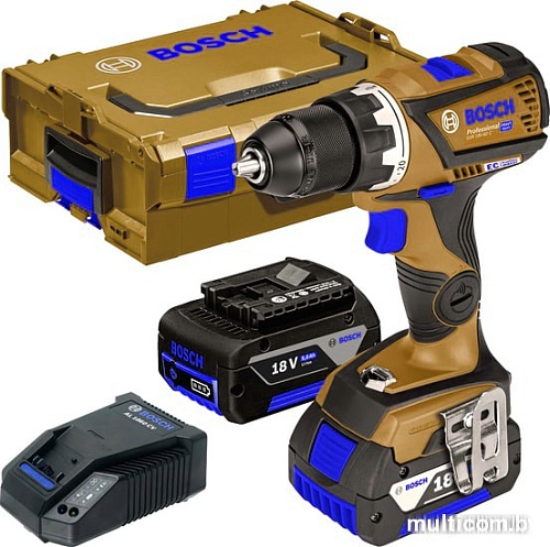 Дрель-шуруповерт Bosch GSR 18V-60 C Professional 06019G1100 (с 2-мя АКБ, кейс)