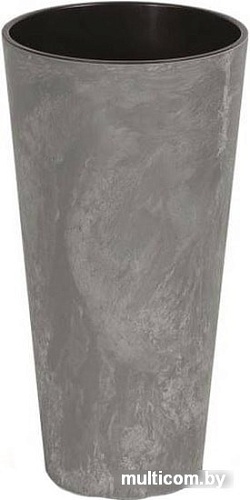 Кашпо Prosperplast Tubus Slim Shine 400 DTUS400E-425U (маренго)