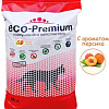 Наполнитель для туалета Eco-Premium с ароматом персика 55 л