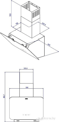 Кухонная вытяжка Kanzler D 566 S