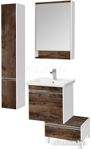 Акватон Шкаф-пенал Капри 30 1A230503KPDBL (левый, таксония)