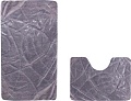 Набор ковриков Gokyildiz Standart 0.5x0.8 CROSS-7020-GRAY