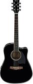 Электроакустическая гитара Ibanez PF15ECE-BK