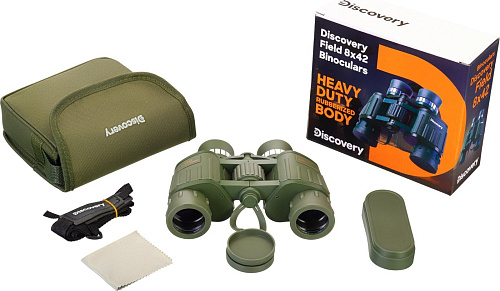 Бинокль Levenhuk Discovery Field 8x42 78663