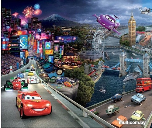 Фотообои Citydecor Тачки с защитным покрытием 300x254