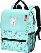 Рюкзак Reisenthel Backpack kids Cats and dogs mint