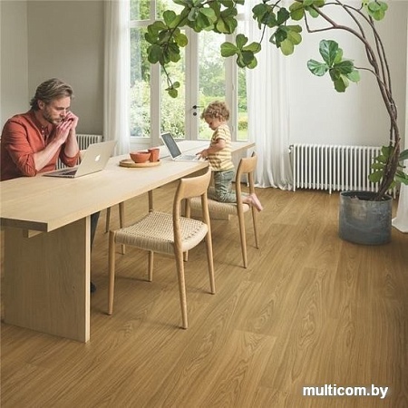 Ламинированный пол Quick-Step Classic Дуб термо натуральный CLH5796