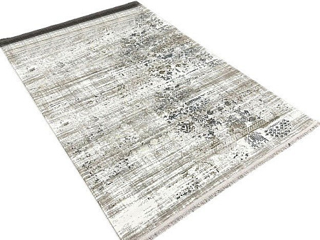 Ковер для жилой комнаты Radjab Carpet Валенсия прямоугольник s027A 10568RK 1.6x2.3 (cream/vizon)