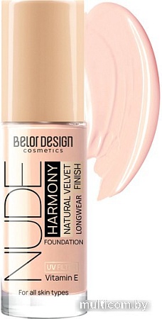 Тональный крем Belor Design Nude Harmony тон 202