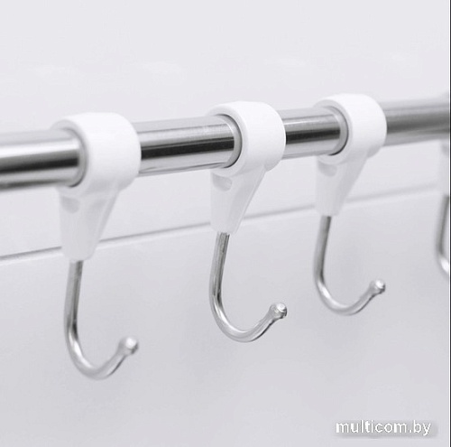 Swed House Полка Bathroom Shelf With Hooks R5180