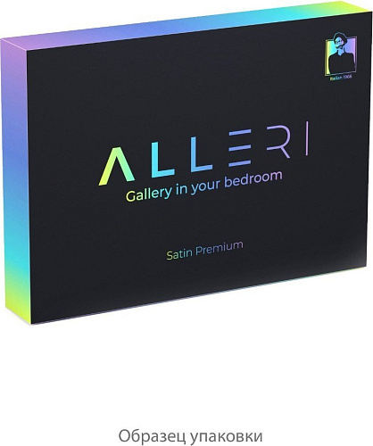 Постельное белье Alleri Сатин Premium 1.5сп СП-313