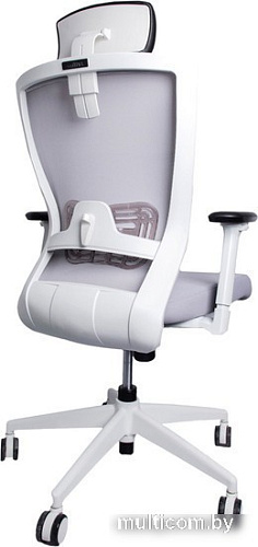 Кресло Chair Meister Art line (белая крестовина, серый)