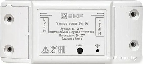 Реле EKF Connect 10А Wi-FI ss-10a-wf