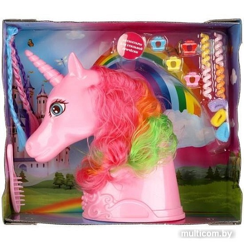 Игрушечный манекен стилиста Карапуз Единорог FY624705-RU