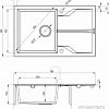 Кухонная мойка Deante Andante ZQN T113 (антрацит)