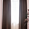 Комплект штор Decoretto Канвас горький шоколад КГШ-K110 3.75x2.7 м (коричневый, 2 шт)