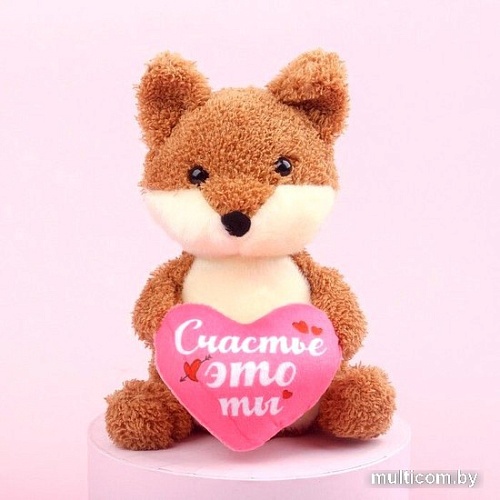 Классическая игрушка Milo Toys Влюбленный лисенок 7511696