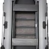 Моторно-гребная лодка Vivax К300Т с ковриком-сланью (без киля, серый/черный)
