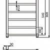 Полотенцесушитель Zehnder Stalox STX-060-045