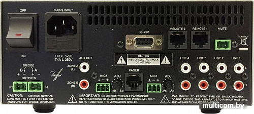 Зонный микшер Ecler CA200Z