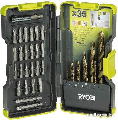 Набор бит Ryobi RAK35HSSSD 35 предметов
