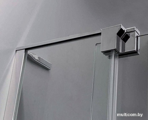 Душевой уголок Cezares SLIDER-AH-2-80/90-100/110-GRIGIO-Cr