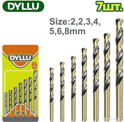 Набор сверл Dyllu DTTD3K01