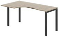 Стол Norden 140x90x75 SG.231.OD.63.AN.L (антрацит/дуб темный)