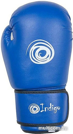 Перчатки для единоборств Indigo PS-799 (6 oz, синий)
