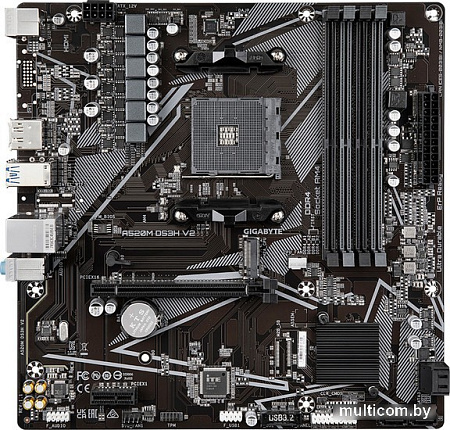Материнская плата Gigabyte A520M DS3H V2 (rev. 1.1)