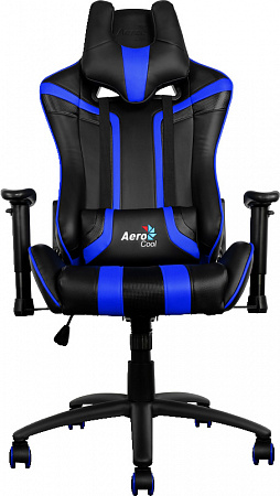 Кресло AeroCool AC120 (черный/синий)