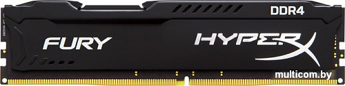 Оперативная память HyperX Fury 4GB DDR4 PC4-25600 HX432C18FB/4