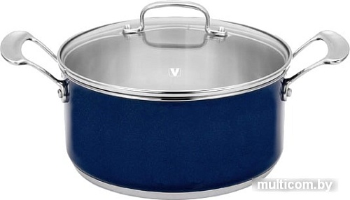 Кастрюля Vitesse Fiorenza VS-1492 (синий)