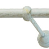 Lm Decor Ажур (белое золото, гладкая, 2м 16мм, 1 ряд, без кручка)