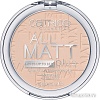 Компактная пудра Catrice All Matt Plus Shine Control (тон 010)