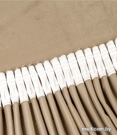 Штора Legrand Велюр 1.5x2.6 м 58118295 (бежевый)