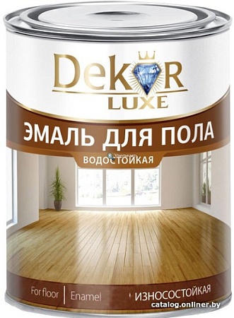 Эмаль Dekor Для пола 20 кг (красно-коричневый)
