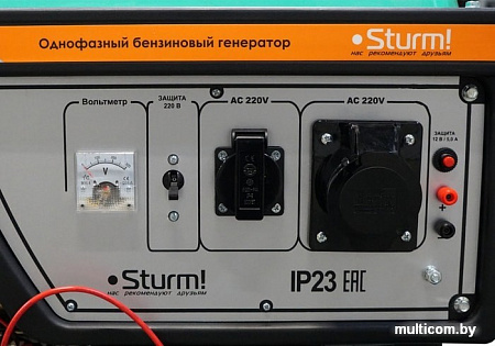 Бензиновый генератор Sturm PG8765NE